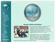 Tablet Screenshot of phoenix-aikido.co.uk